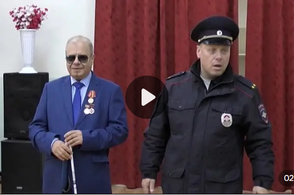 Курская Госавтоинспекция провела профилактическую акцию с незрячими пешеходами