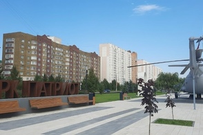 В Курске в парке &laquo;Патриот&raquo; высадили клён в бетон