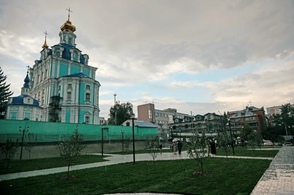 В Курске открыт новый сквер "Серафимовский сад"