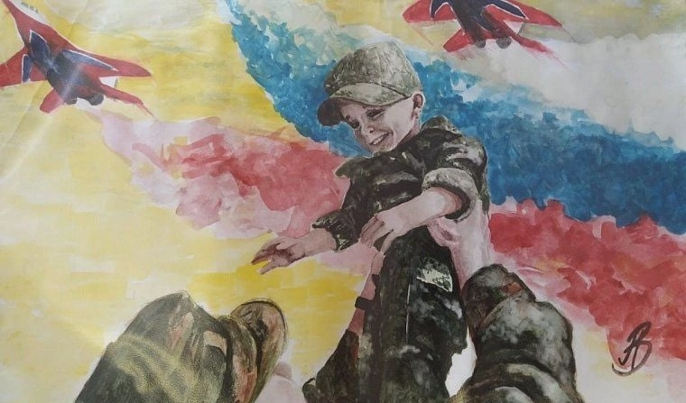 Рисунки юных курян вошли в выставку Музея Победы