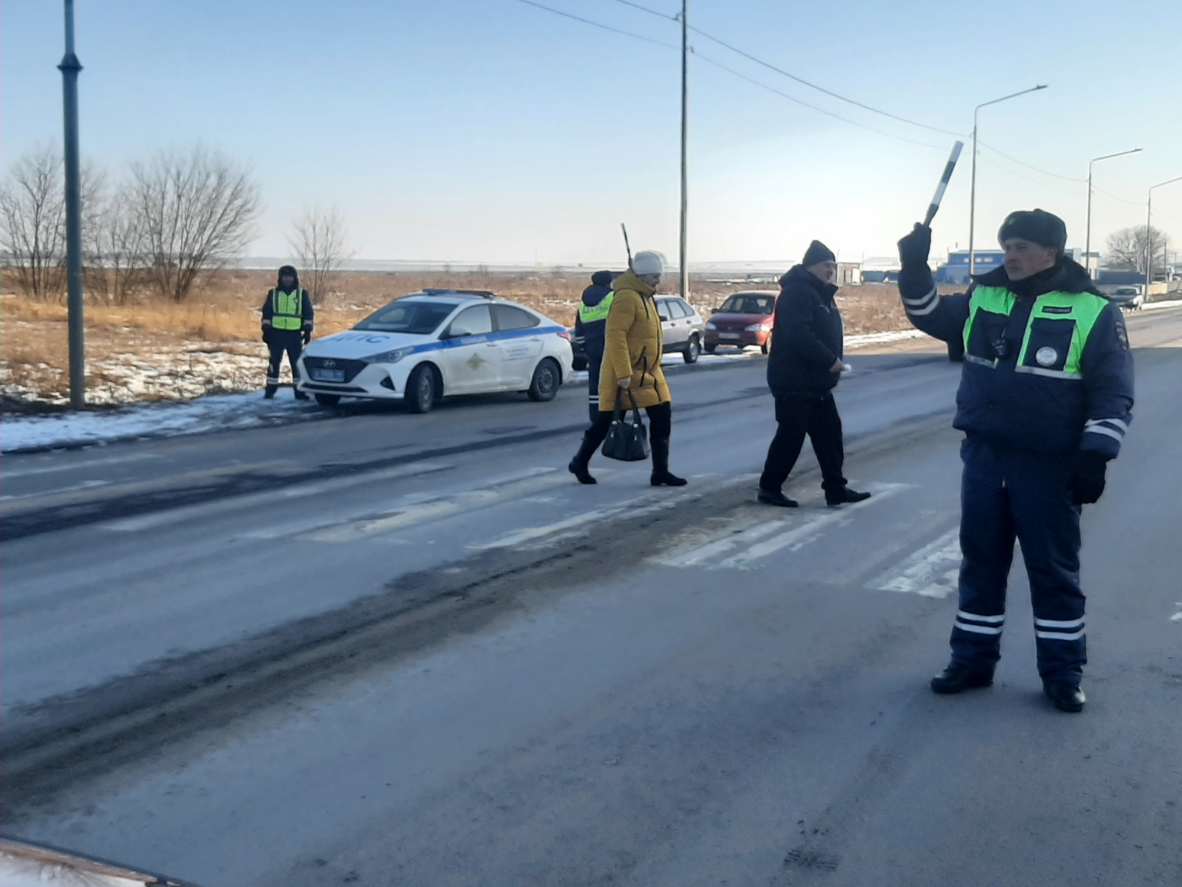 Куряне попали под прицел полосатого жезла сотрудников ДПС