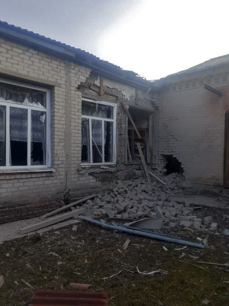 В Курской области от обстрела пострадала школа