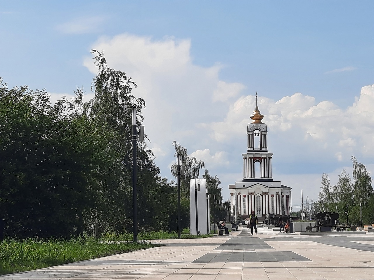В Курске обещают отремонтировать памятники в парке «Патриот»