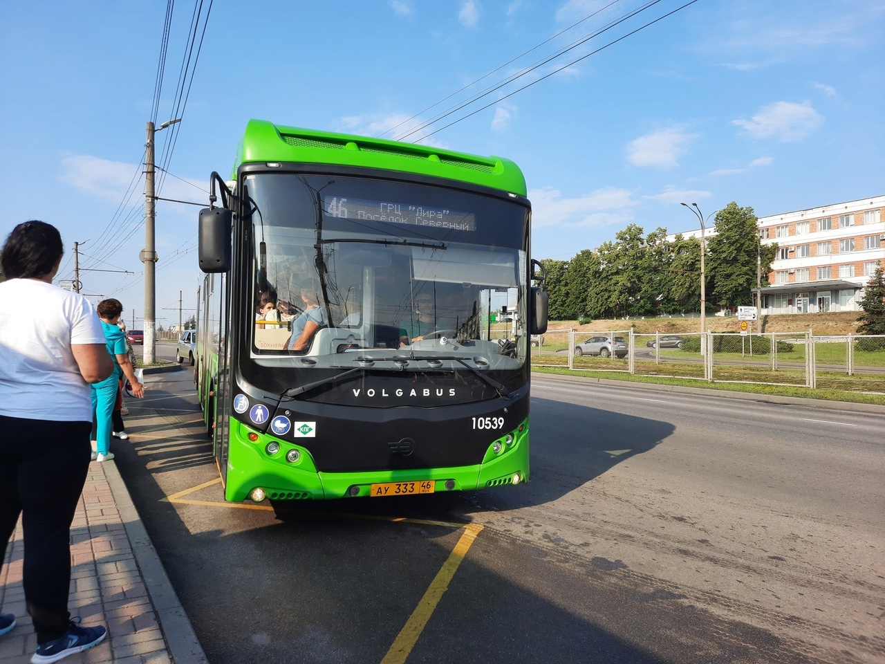 Два дополнительных автобуса пустят в курский поселок Маршала Жукова