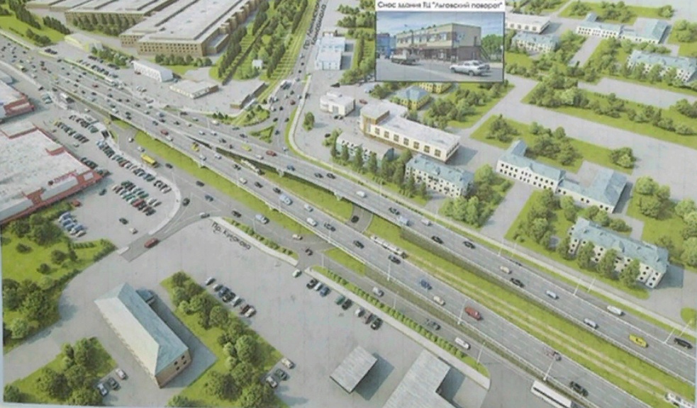 В Курске планируют построить двухуровневую развязку на Льговском повороте