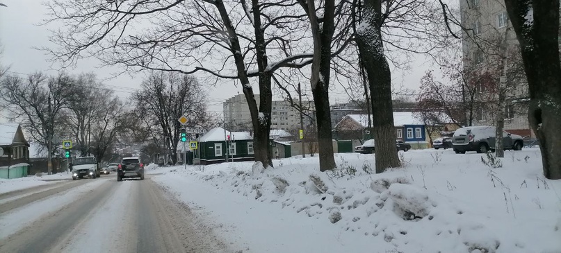 В Курске после снегопада активизировались коммунальщики