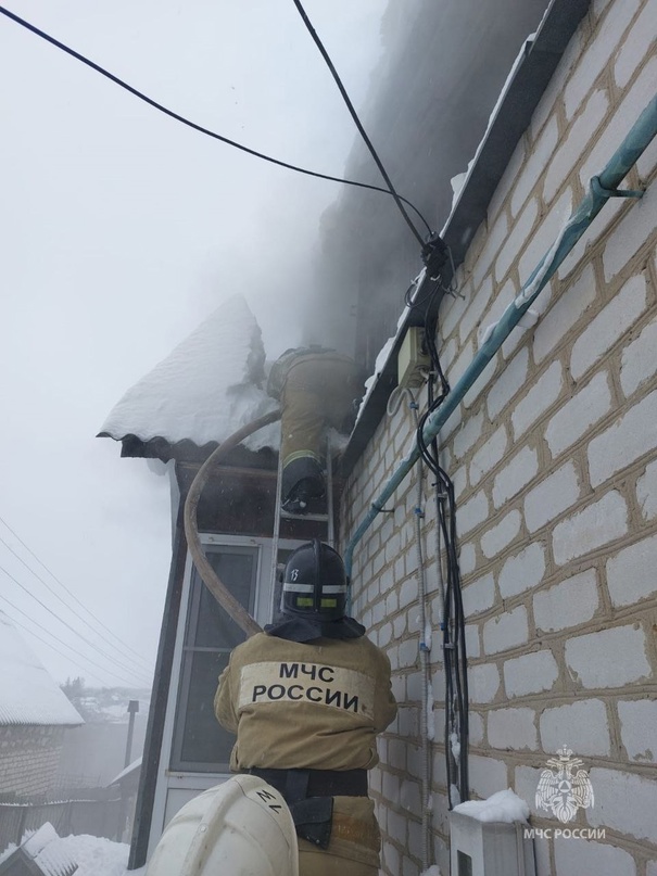 В Курской области на пожаре погибли 2 пенсионера