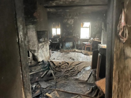В Мантуровском районе в пожаре погибла женщина