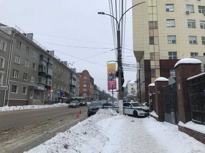 В Курске из-за плохих погодных условий происходит множество ДТП