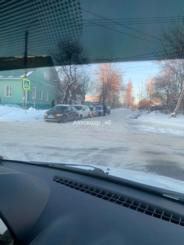 В Курске произошло ДТП из 5-ти машин