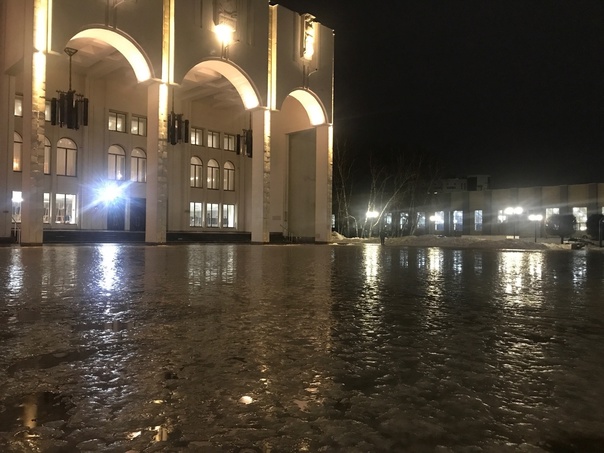 Курск превратился в бесплатный каток