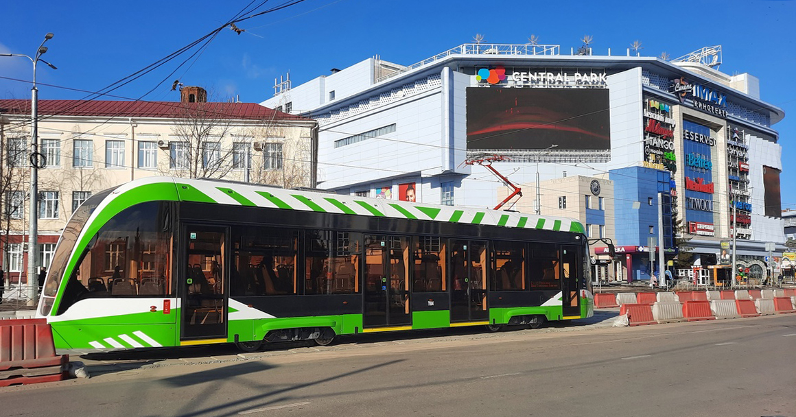 В Курск в 2024 году поставят еще 14 новых трамваев 