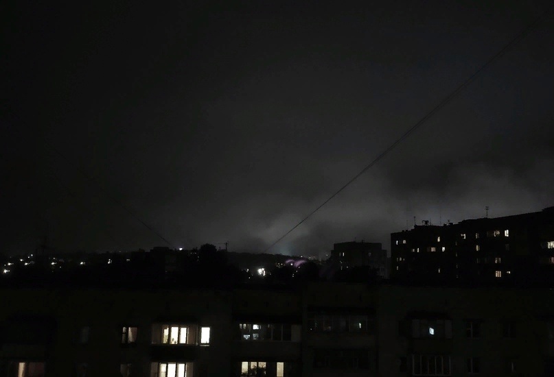 Ночью в небе над курском работало ПВО