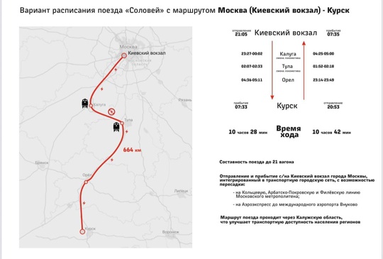 «Курский соловей» может вернуться на маршрут