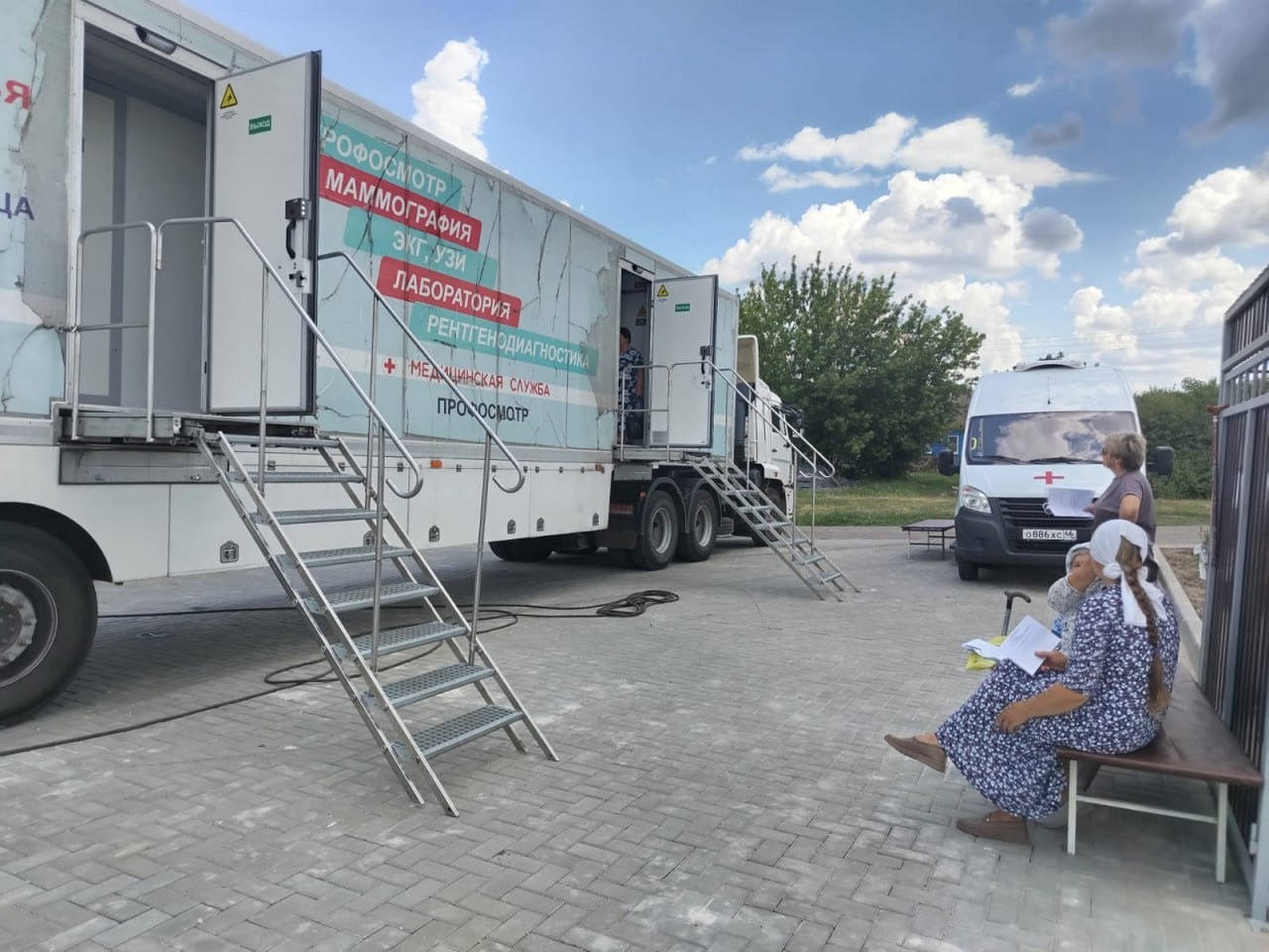 В Курской области продолжает работу Поезд здоровья
