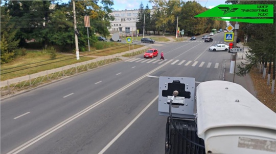 В Курске установили три новых камеры видеофиксации нарушений ПДД