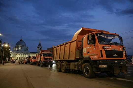 В Курске стартовал ремонт Красной площади