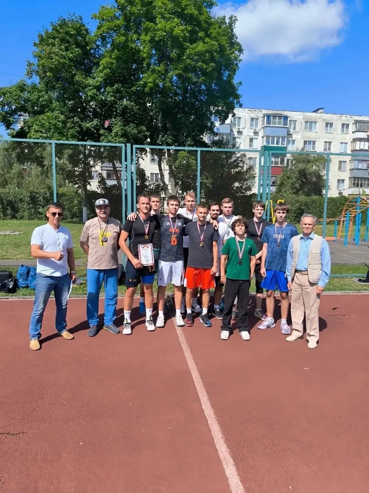 В Курске проходят соревнования по проекту «Спорт — формула жизни»