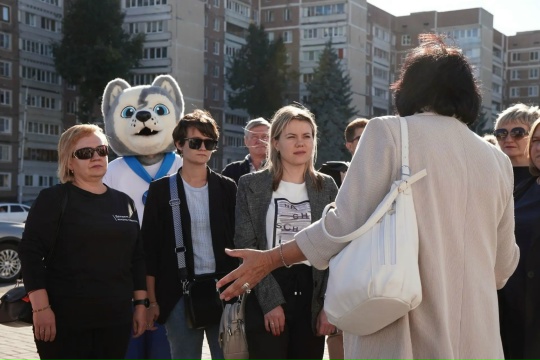 В Курчатове открыли туристический маршрут «История города сквозь улицы»